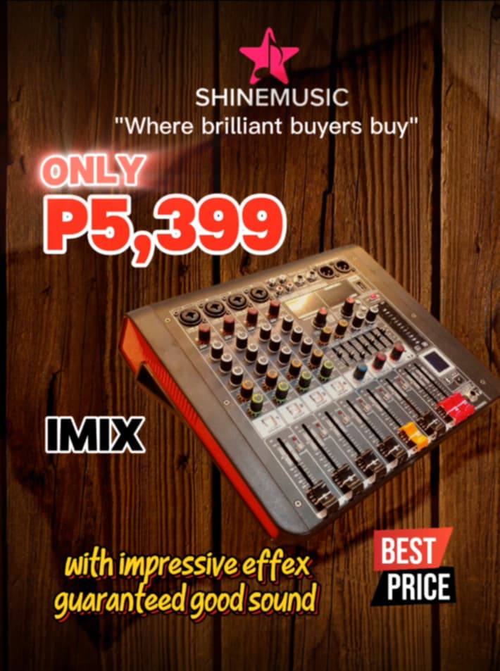 Imix Mixer with effex 4//6 Channel