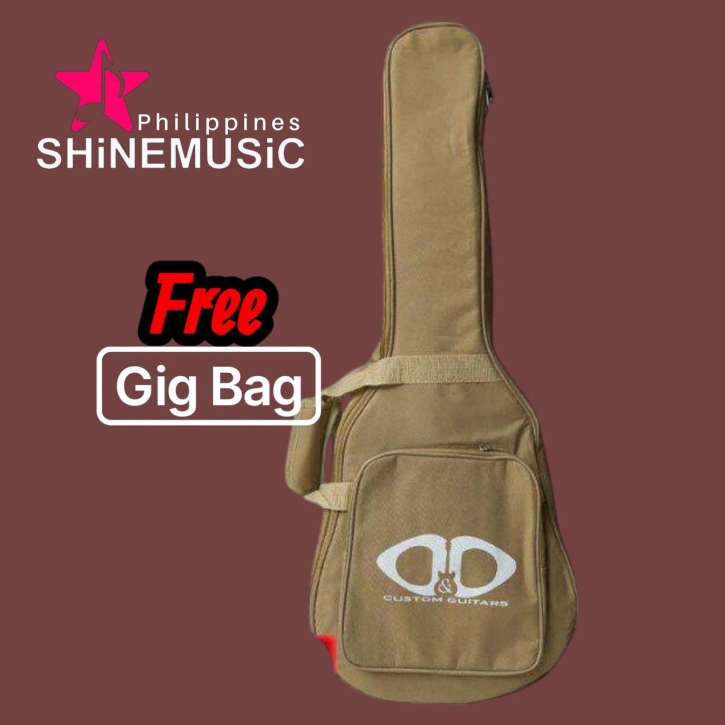 Django Jr Spruce/Mahogany Free Shipping + COD