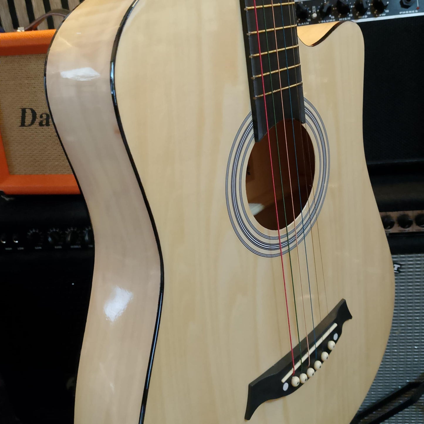 Global Acoustic Guitar All natural Metro Manila Only