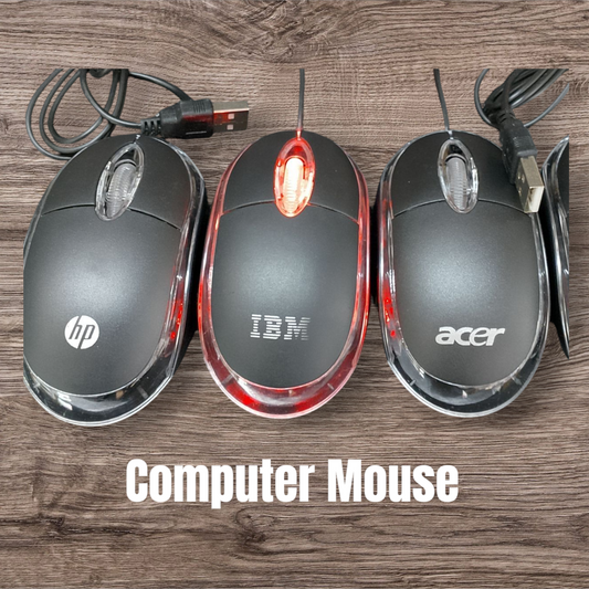 Computer Mouse w/ red led light