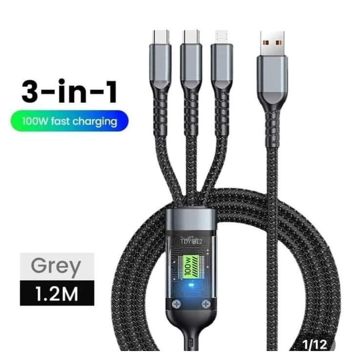 Cellphone Cable 3-in-1