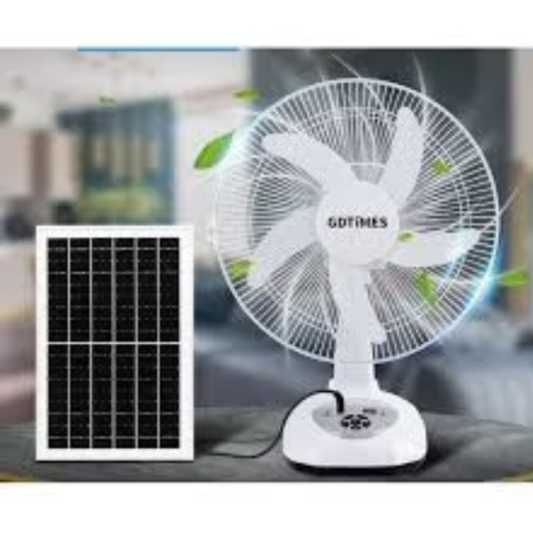 Desk Fan Solar-Powered