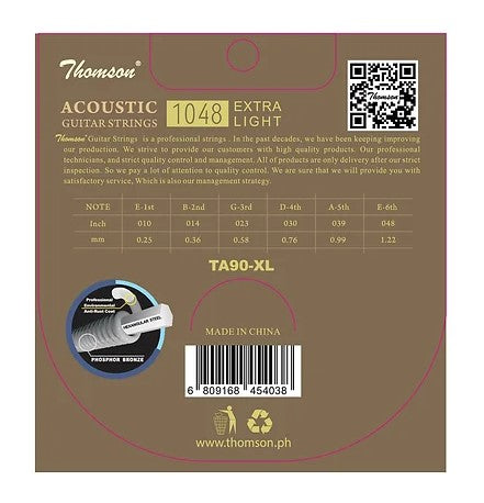 Acoustic Guitar String Set (Phosphor Bronze)