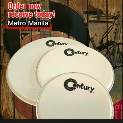Century Drumhead White 6, 8, 10, 12, 13, 14, 15, 16, 18, 20, 22, 24
